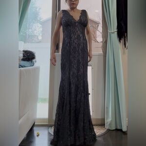 Elegant Lace Evening Gown small